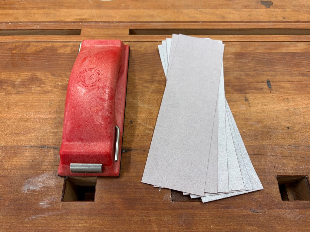Preppin' Weapon Sanding Block
