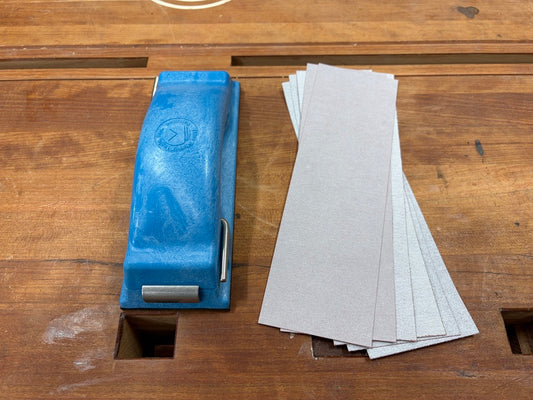Preppin' Weapon Sanding Block