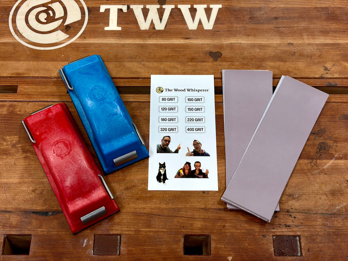 Preppin' Weapon Sanding Block