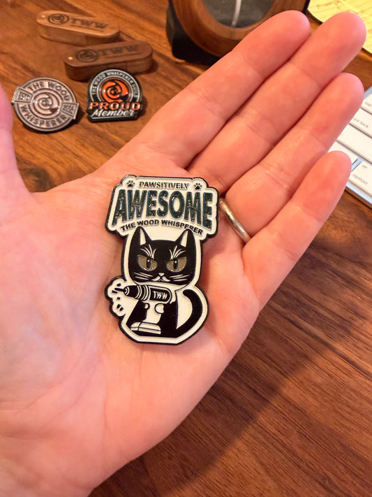 Oreo “Pawsitively Awesome” Metal Enamel Pin