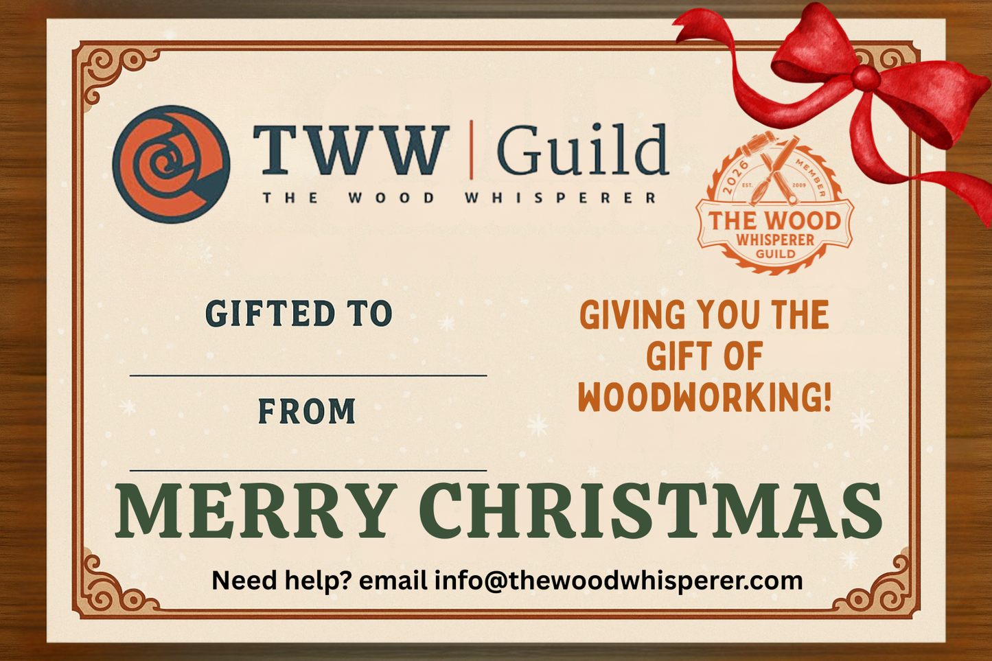 TWW Store Gift Card